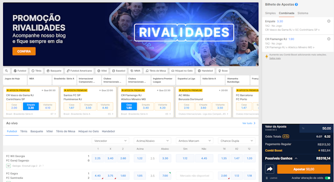canais ao vivo futebol