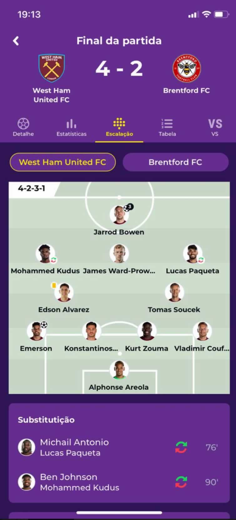 jogo do bradford