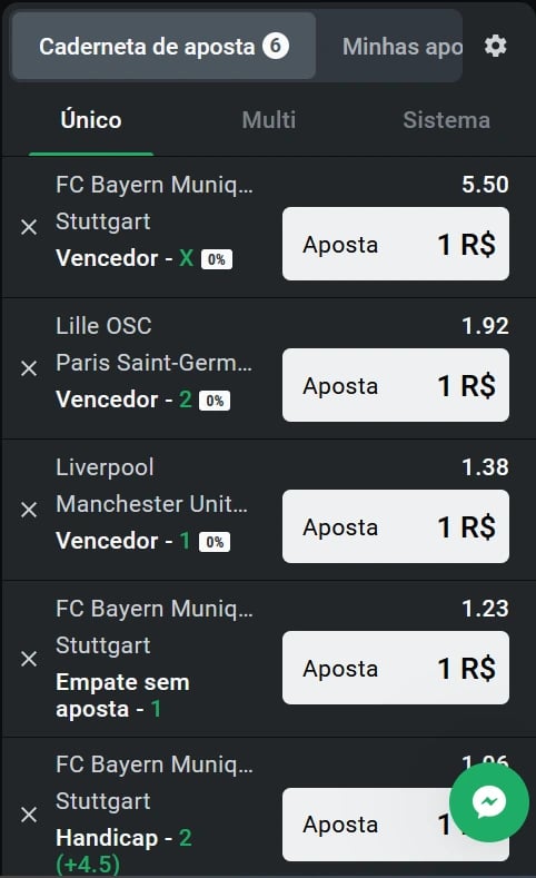 placar de jogos ao vivo